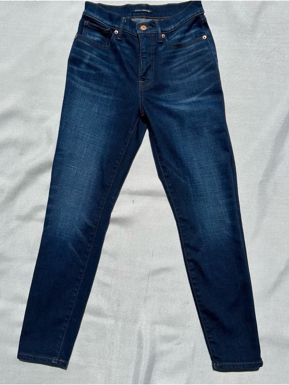 Lucky Brand Women’s High Rise Skinny Jeans Dark Wash